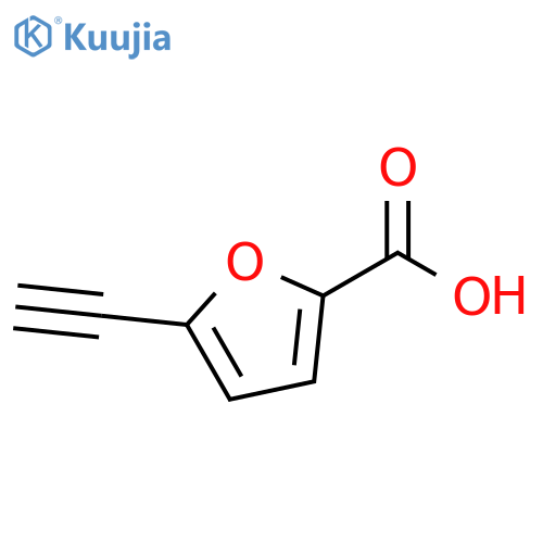 5-ethynylfuran-2-carboxylic acid structure