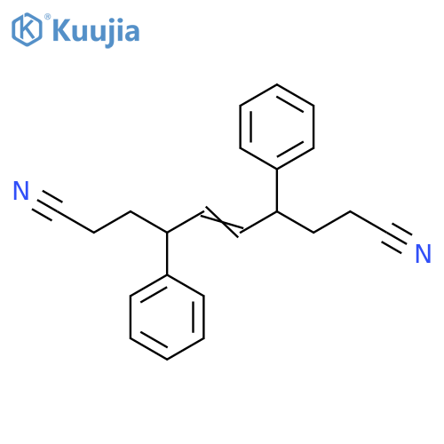 5-Decenedinitrile, 4,7-diphenyl- structure