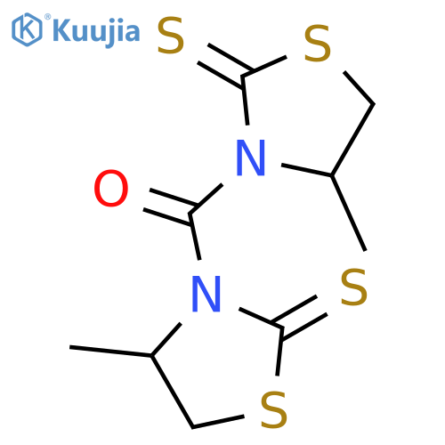 2-Thiazolidinethione, 3,3'-carbonylbis[4-methyl- structure