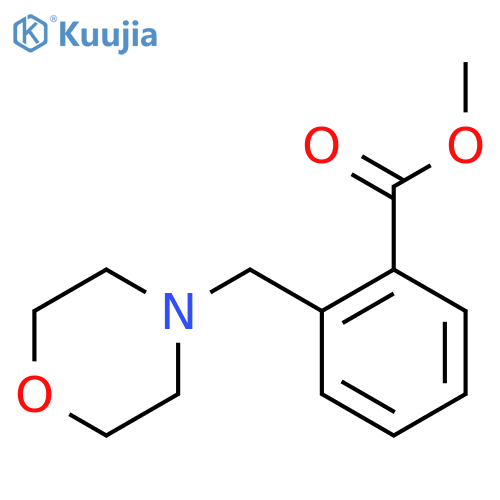 Methyl 2-(morpholinomethyl)benzoate structure