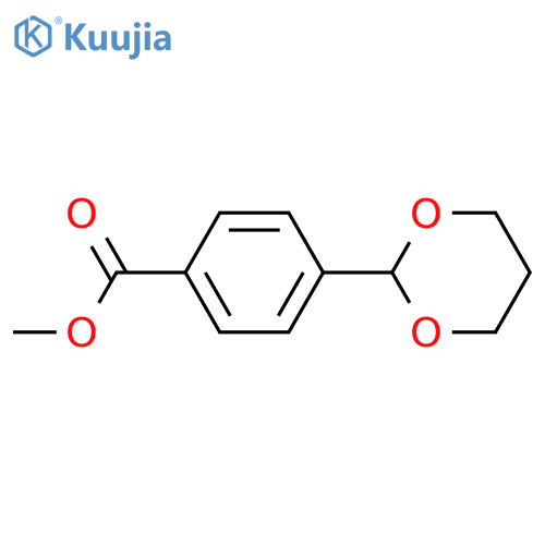 Methyl 4-(1,3-dioxan-2-yl)benzoate structure