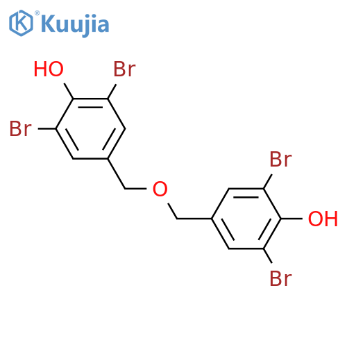Bis(3,5-dibromo-4-hydroxybenzyl) ether structure