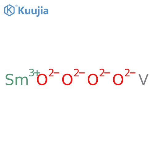 Samarium vanadium tetraoxide structure