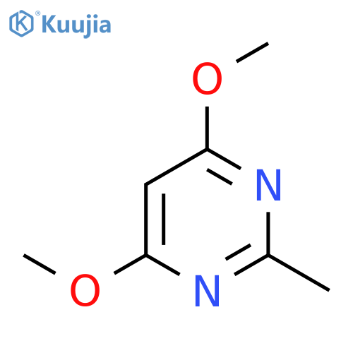 4,6-Dimethoxy-2-methylpyrimidine structure