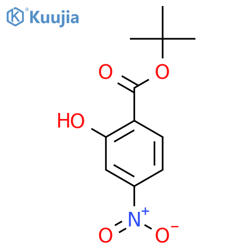 Tert-butyl 2-hydroxy-4-nitrobenzoate structure