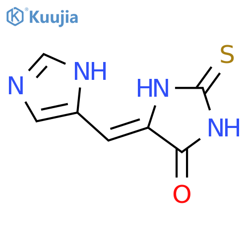 5-(1H-imidazol-5-ylmethylene)-2-thioxo-4-Imidazolidinone structure