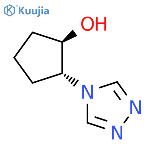 rac-(1R,2R)-2-(4H-1,2,4-triazol-4-yl)cyclopentan-1-ol, trans structure