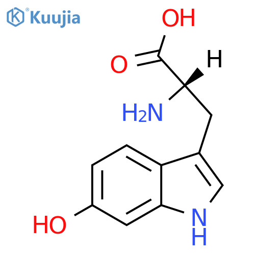 6-Hydroxy-L-tryptophan structure