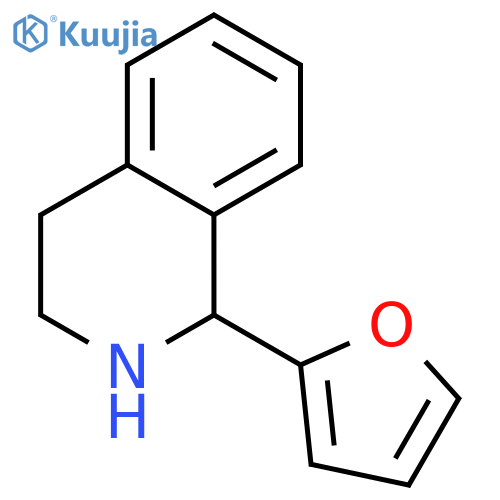1-Furan-2-yl-1,2,3,4-tetrahydro-isoquinoline structure
