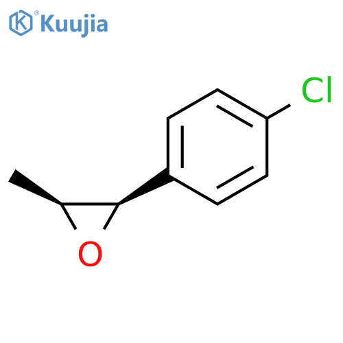 Oxirane, 2-(4-chlorophenyl)-3-methyl-, (2R,3S)- structure
