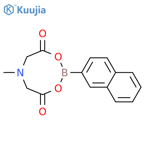 6-Methyl-2-(naphthalen-2-yl)-1,3,6,2-dioxazaborocane-4,8-dione structure