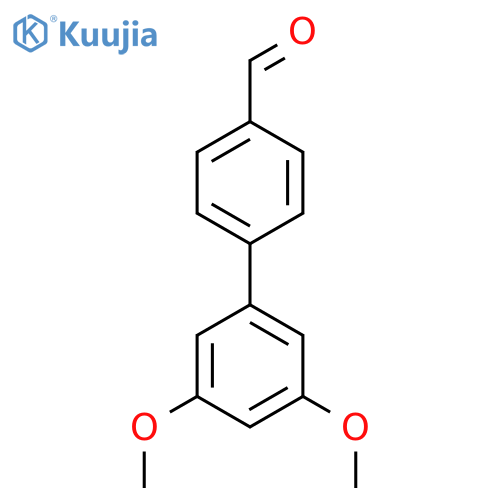 3',5'-Dimethoxy-biphenyl-4-carboxaldehyde structure