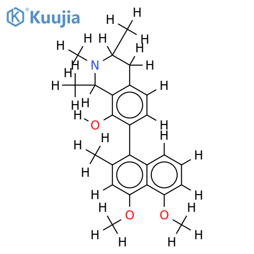 N-methyl-7-epi-dioncophylline A structure