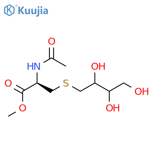 S-(2,3,4-Trihydroxybutyl)mercapturic Acid Methyl Ester (Mixture of Diatstereomers) structure