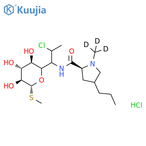 Clindamycin-d3 Hydrochloride structure