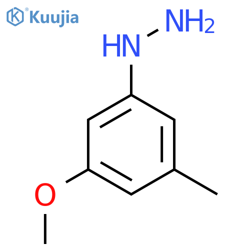 3-Methoxy-5-methylphenylhydrazine structure
