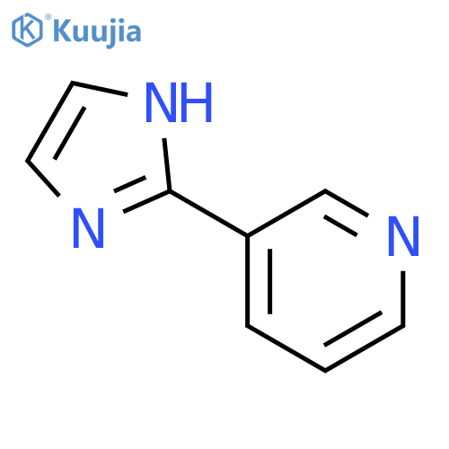3-(1H-Imidazol-2-yl)pyridine structure