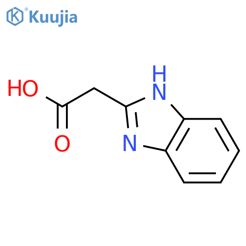 (1H-Benzoimidazol-2-yl)acetic Acid structure