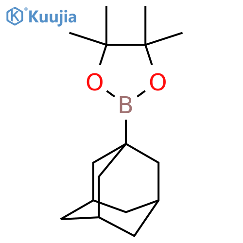 2-(Adamantan-1-yl)-4,4,5,5-tetramethyl-1,3,2-dioxaborolane structure