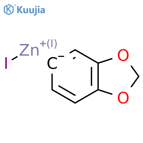 3,4-(Methylenedioxy)phenylzinc iodide 0.5 M in Tetrahydrofuran structure