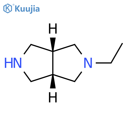(3aR,6aS)-2-ethyl-octahydropyrrolo3,4-cpyrrole structure