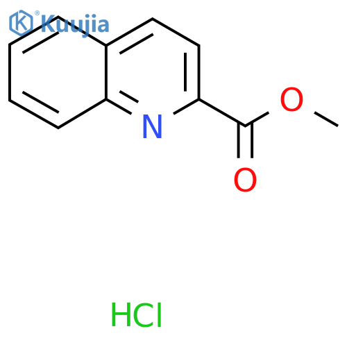 Methyl quinoline-2-carboxylate hydrochloride structure