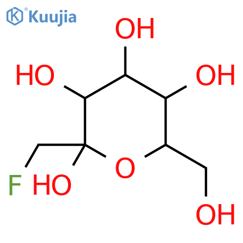 1-Fluoro D-Mannoheptulose(α,β-Mixture) structure