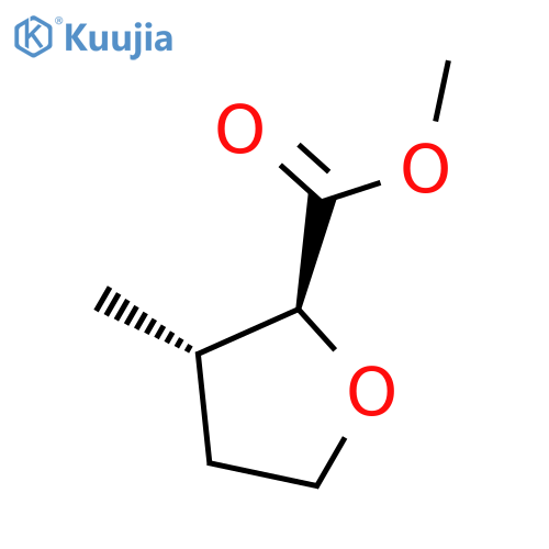 2-Furancarboxylicacid,tetrahydro-3-methyl-,methylester,trans-(9CI) structure