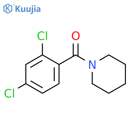 (2,4-dichlorophenyl)(piperidin-1-yl)methanone structure