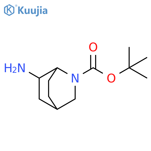 tert-butyl 6-amino-2-azabicyclo2.2.2octane-2-carboxylate, Mixture of diastereomers structure