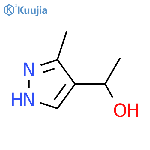 1-(5-methyl-1H-pyrazol-4-yl)ethanol structure