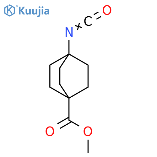 methyl 4-isocyanatobicyclo2.2.2octane-1-carboxylate structure