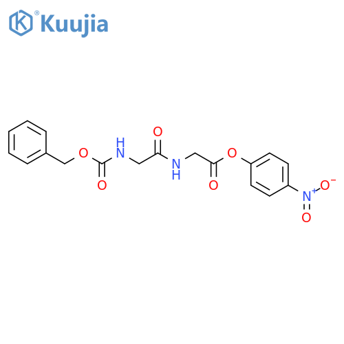 Glycine,N-[N-[(phenylmethoxy)carbonyl]glycyl]-, 4-nitrophenyl ester (9CI) structure