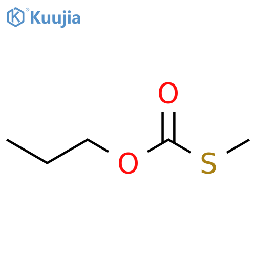 carbonothioic acid, S-methyl O-propyl ester structure
