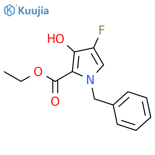 Ethyl 1-Benzyl-4-Fluoro-3-Hydroxy-1h-Pyrrole-2-Carboxylate structure