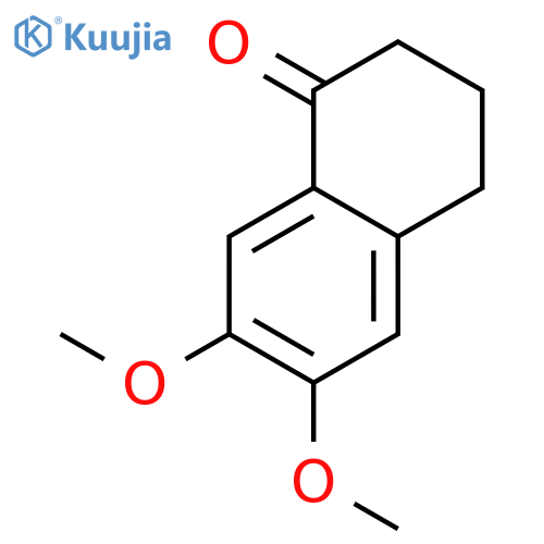 6,7-Dimethoxy-1-tetralone structure