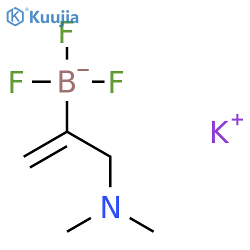 Potassium 3-(N,N-Dimethylamino)prop-1-en-2-yltrifluoroborate structure