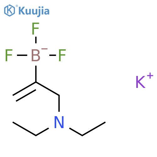 Potassium 3-(N,N-Diethylamino)prop-1-en-2-yltrifluoroborate structure