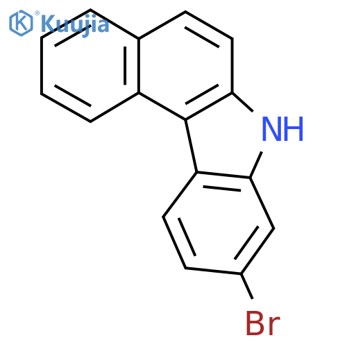 9-Bromo-7H-benzo[c]carbazole structure