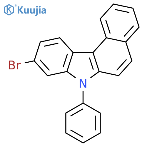 9-bromo-7-phenyl-7H-benzo[c]carbazole structure