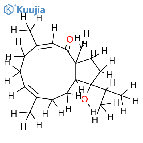 (1R*,3Z,7Z,11S*,12S*)-12-hydroxydolabella-3,8-dien-2-one structure