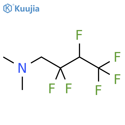 1-Butanamine, 2,2,3,4,4,4-hexafluoro-N,N-dimethyl- structure