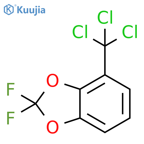 4-(Trichloromethyl)-2,2-difluoro-1,3-benzodioxole structure