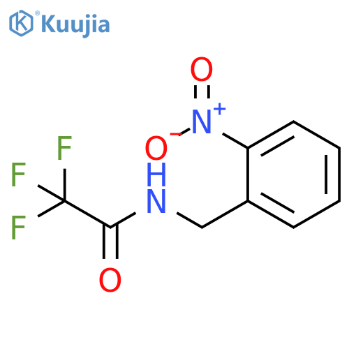 Acetamide, 2,2,2-trifluoro-N-[(2-nitrophenyl)methyl]- structure