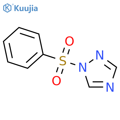 1-(benzenesulfonyl)-1H-1,2,4-triazole structure