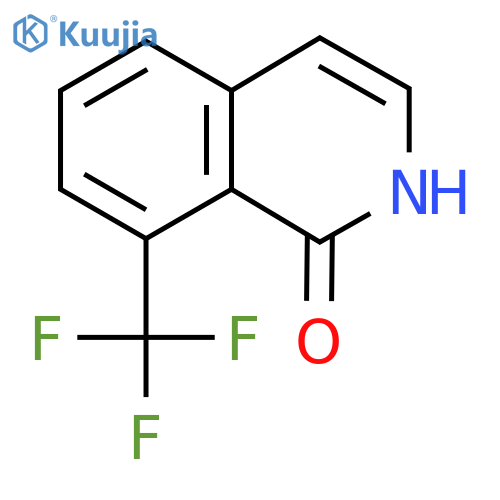 8-(Trifluoromethyl)isoquinolin-1-OL structure