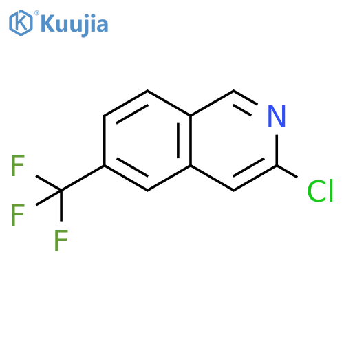 3-chloro-6-(trifluoromethyl)isoquinoline structure