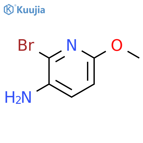 3-Amino-2-bromo-6-methoxypyridine structure