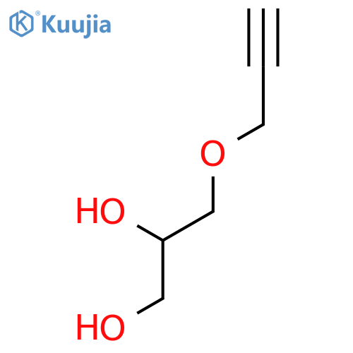 3-Prop-2-ynoxypropane-1,2-diol structure
