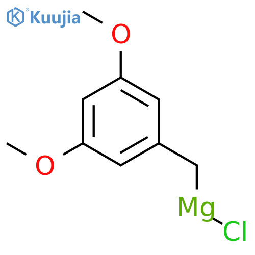 3,5-dimethoxybenzylmagnesium chloride structure